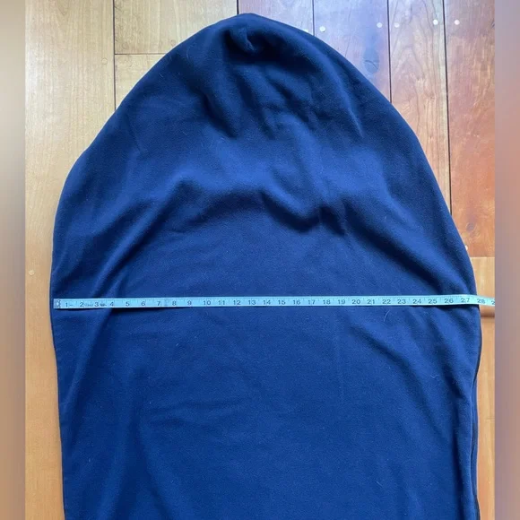 Fleece Sleeping Bag Liner Navy Mummy Style - Picture 5 of 7
